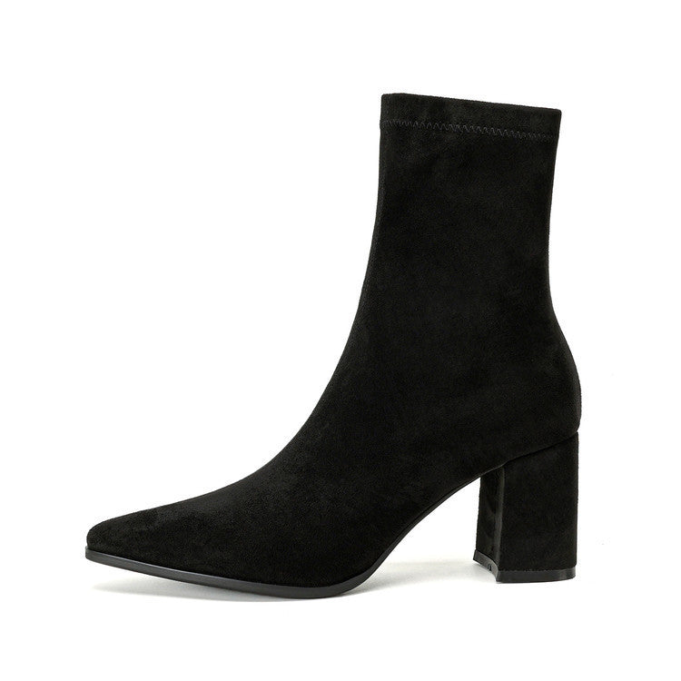 Lumina™ | Bottines Stretch à Talons