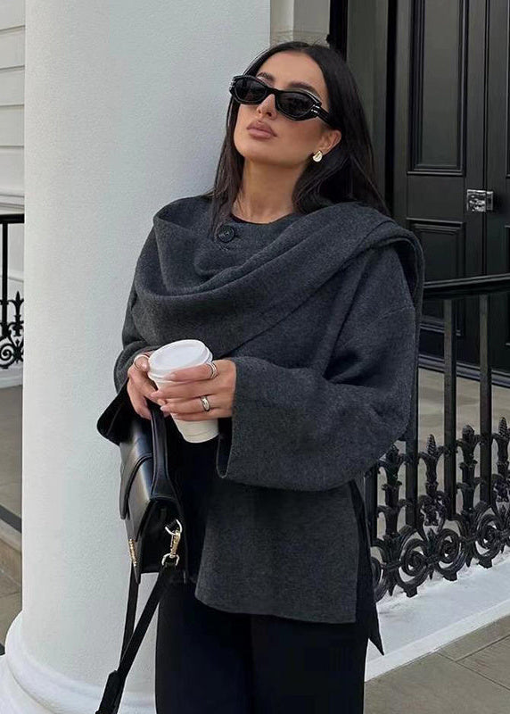 Francine™ | Veste Chic Écharpe