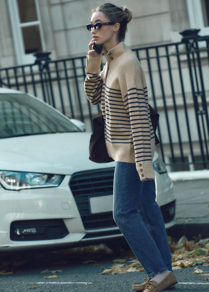 Lisandre™ | Pull à col montant