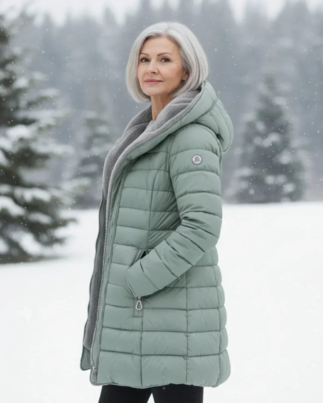 Vinchlia™ | Manteau d'hiver matelassé