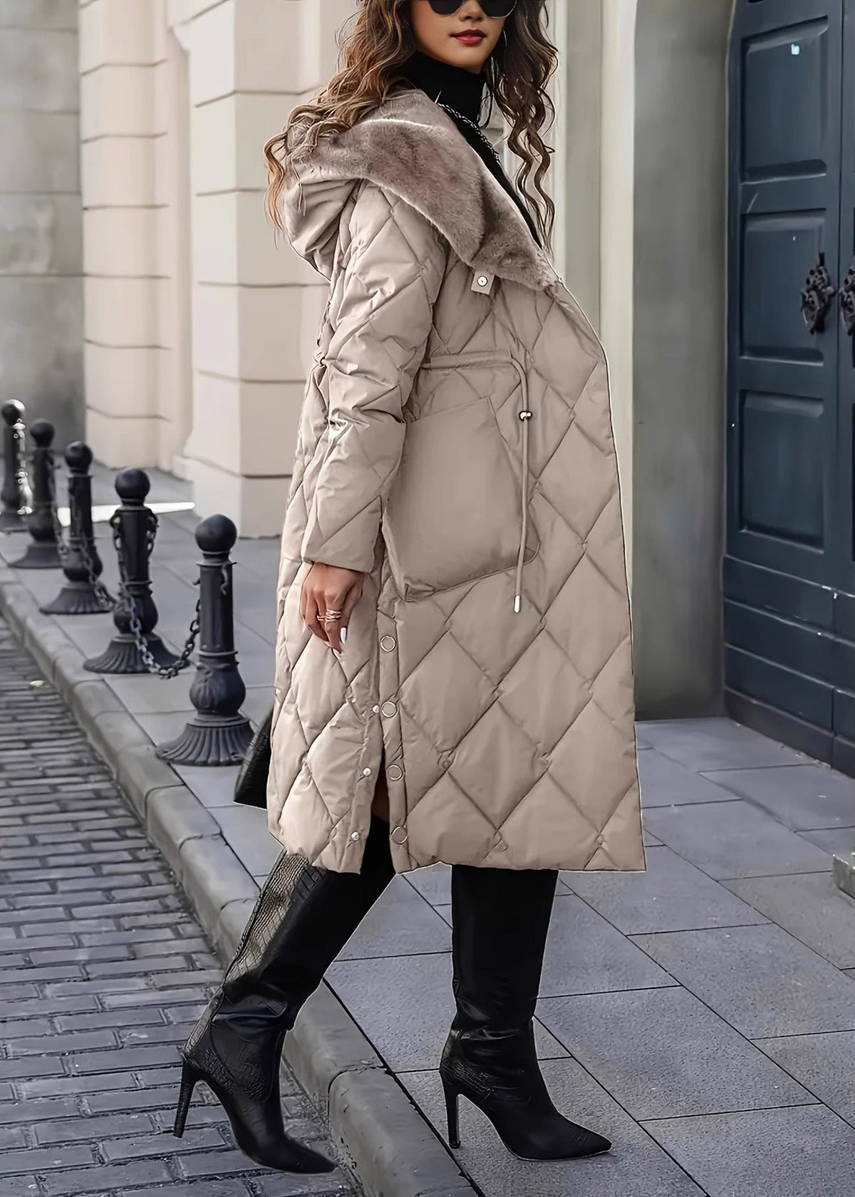 Enora™ | Manteau Hiver Silhouette