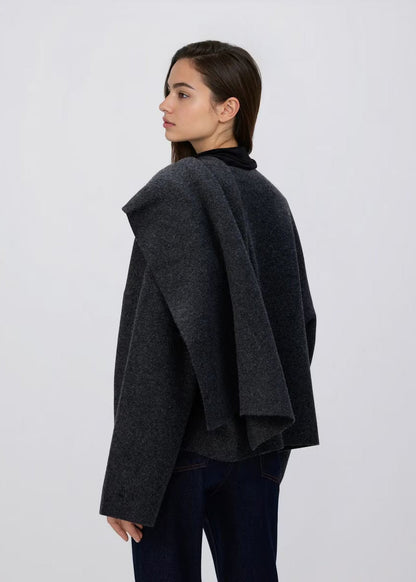 Francine™ | Veste Chic Écharpe