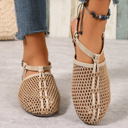 Élyse™ | Sandales Tressées Confort Estival