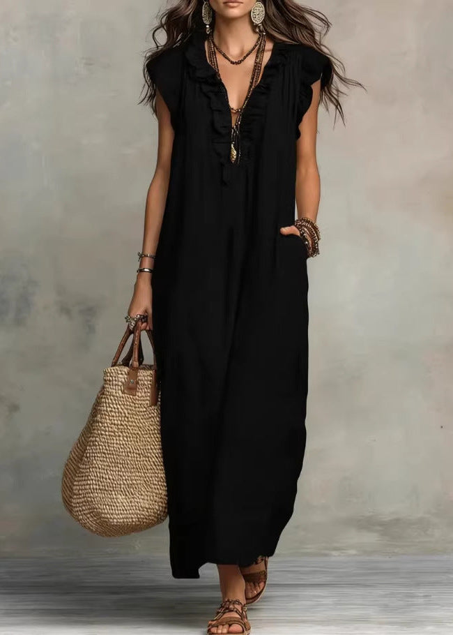 Élinia™ | Robe Bohème Fluide