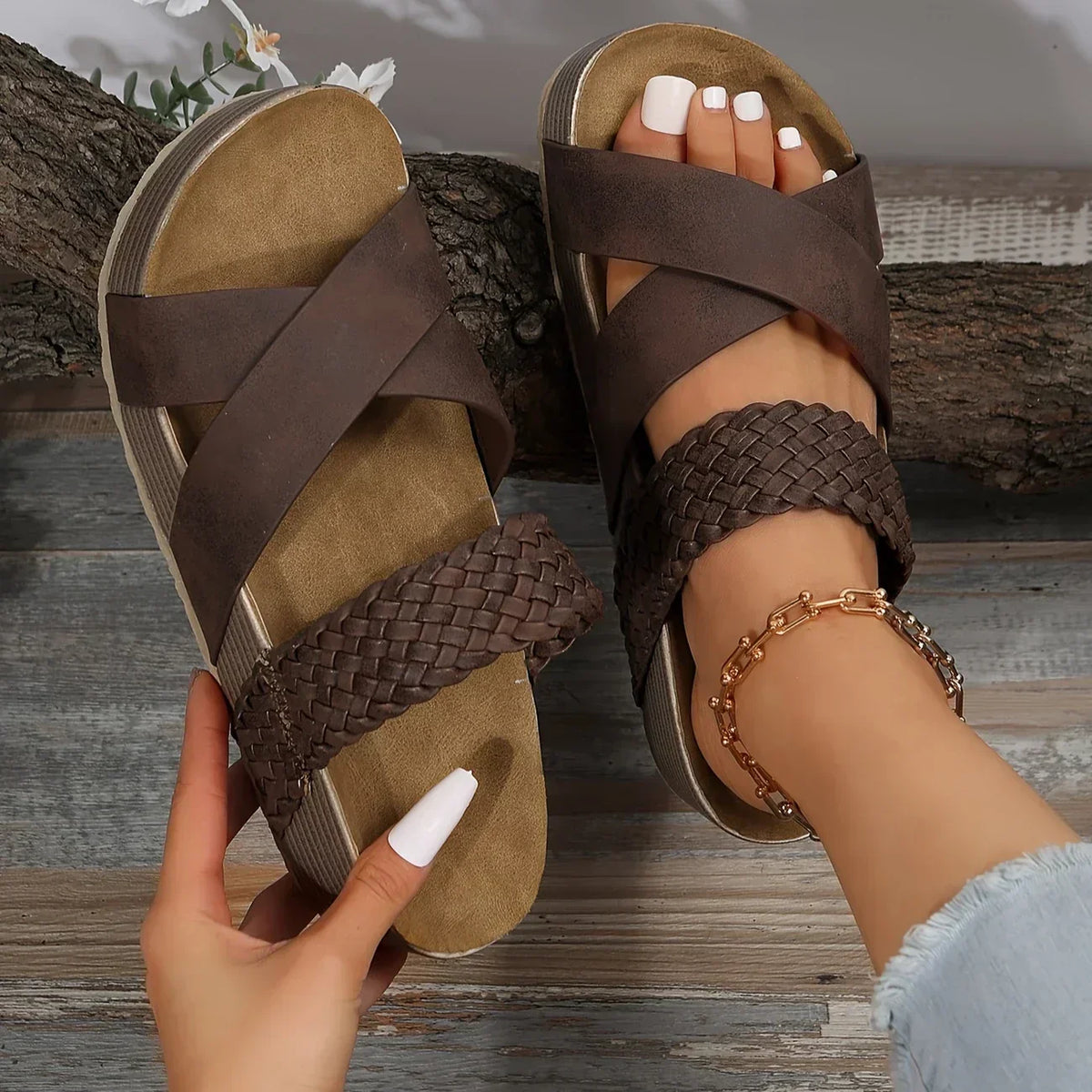 Alésia™ | Sandales art de marcher sans douleur