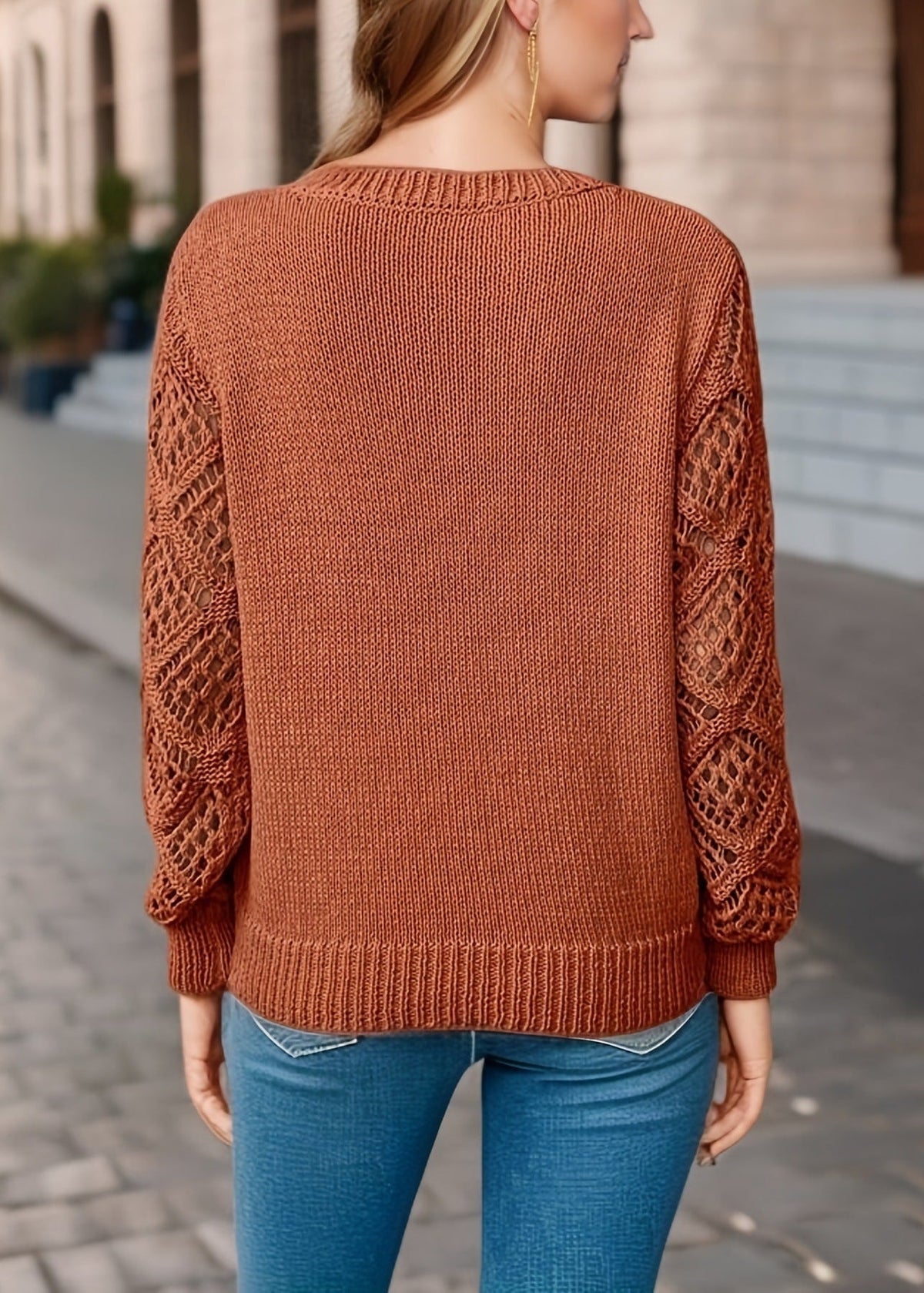 Arsinoé™ | Sweat Hollow en maille
