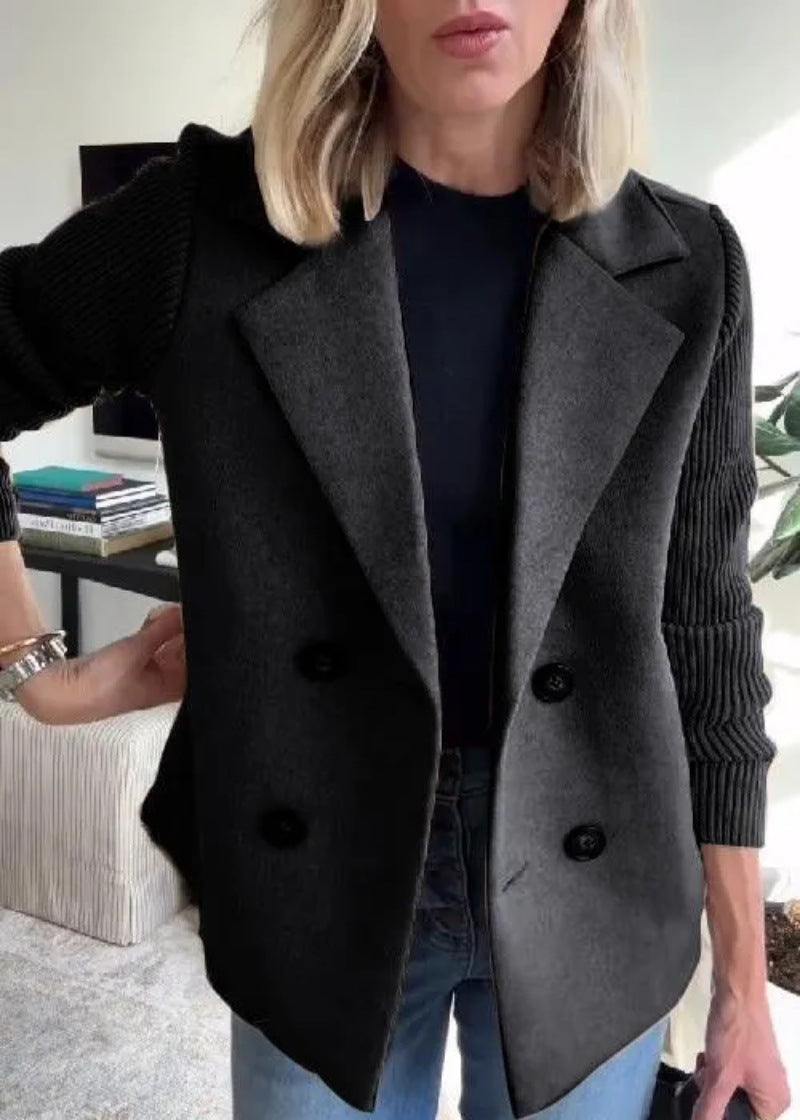Élyne™ | Blazer à Manches Tricotées