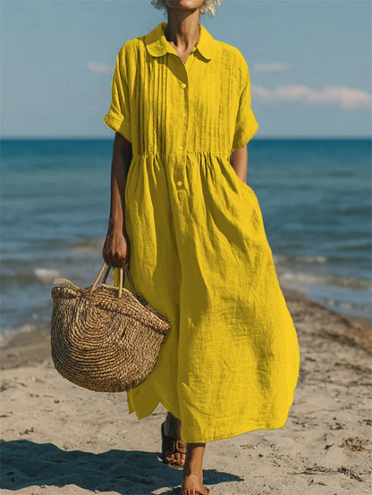 Zuria™ | Robe fluide en coton respirant