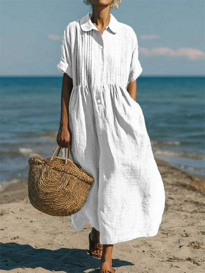 Zuria™ | Robe fluide en coton respirant