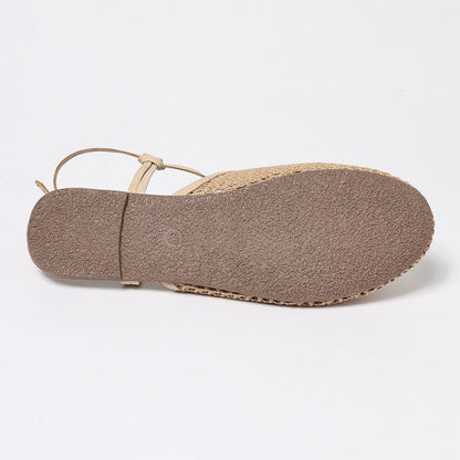 Élyse™ | Sandales Tressées Confort Estival