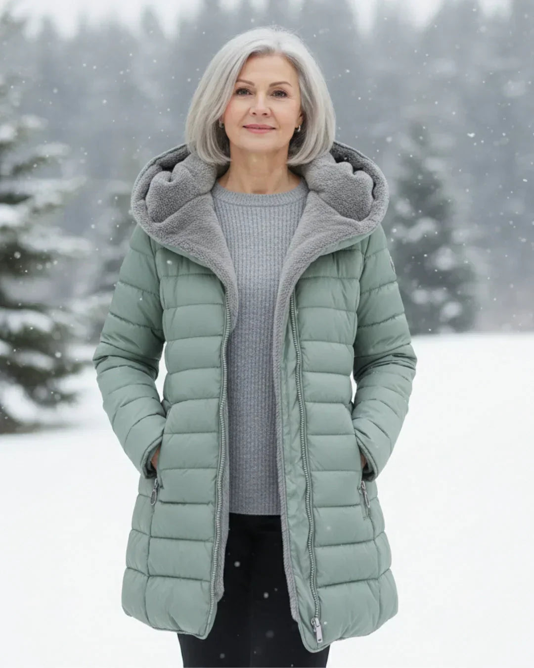 Vinchlia™ | Manteau d'hiver matelassé