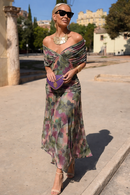 Lia™ | Robe Longue Fluide Élégante