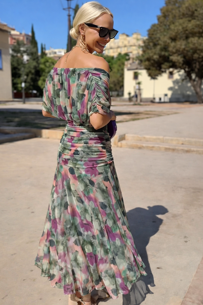 Lia™ | Robe Longue Fluide Élégante