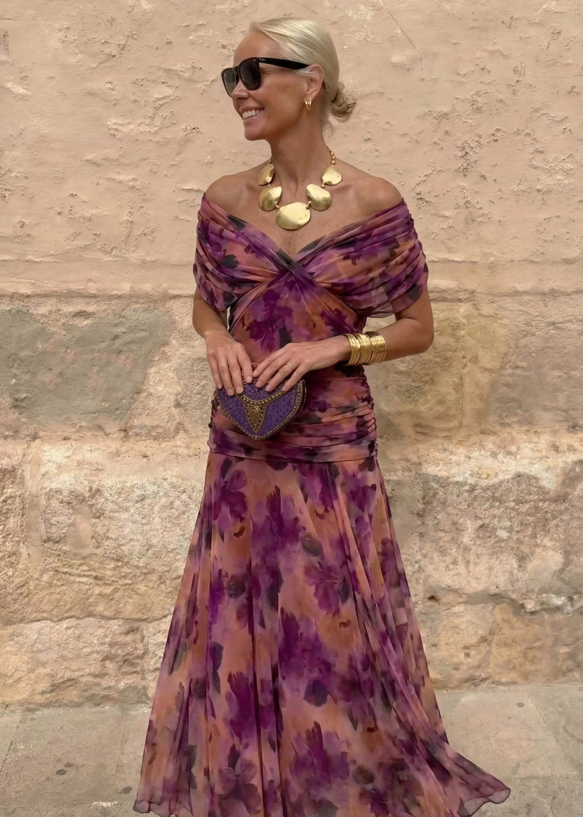 Lia™ | Robe Longue Fluide Élégante