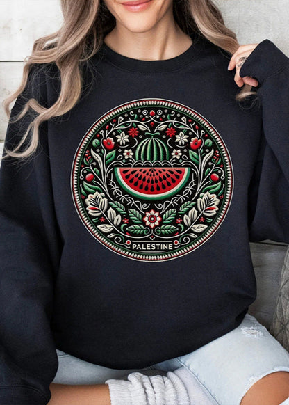 Pauline™ | Sweat pastèque imprimé