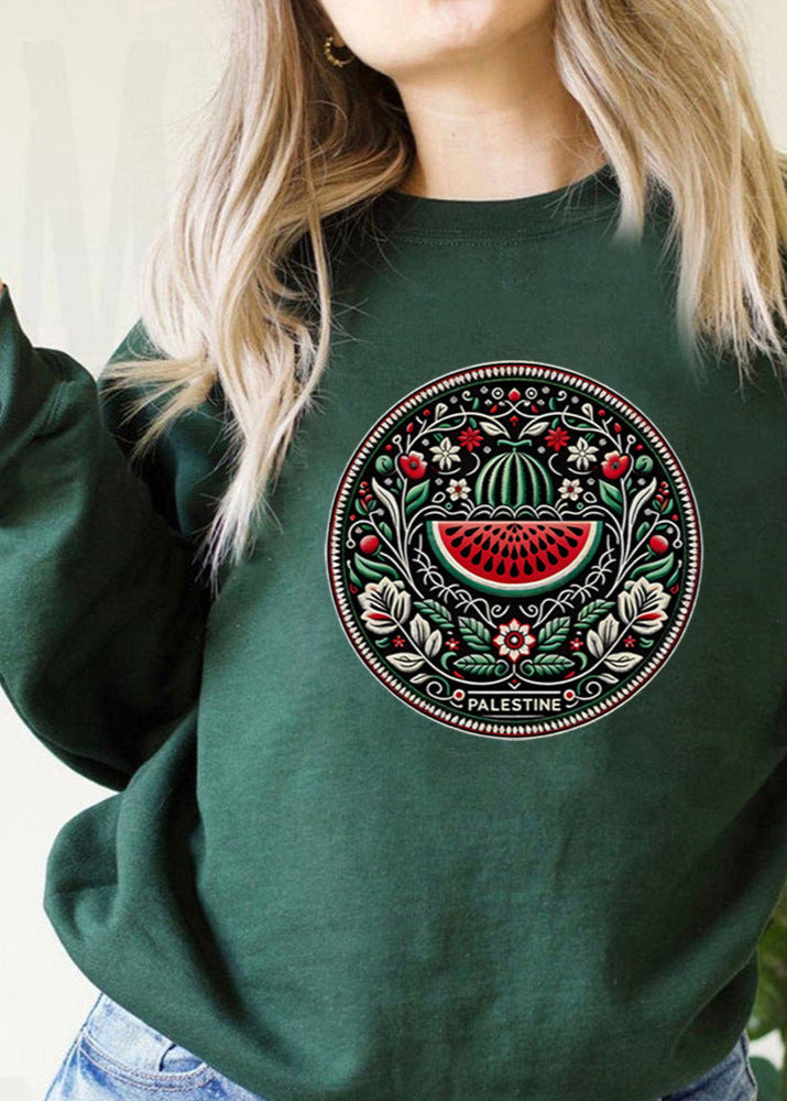Pauline™ | Sweat pastèque imprimé