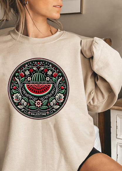 Pauline™ | Sweat pastèque imprimé