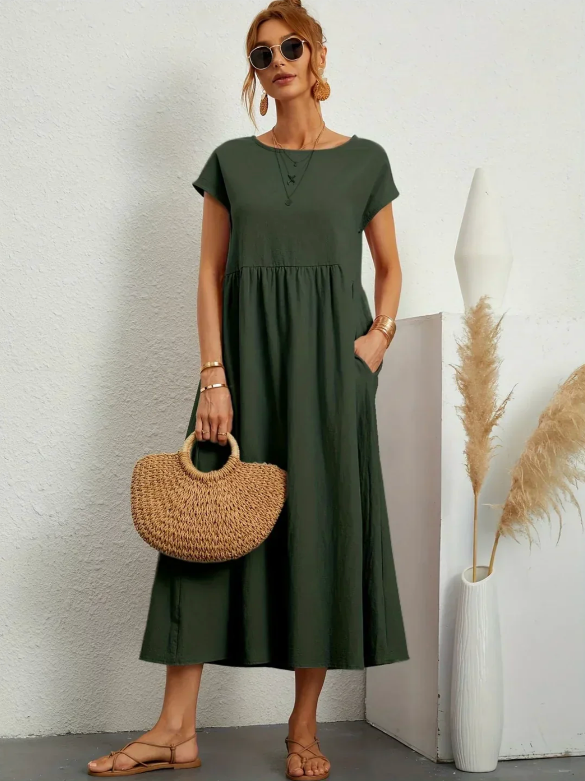 Linélia™ | Robe fluide intemporelle