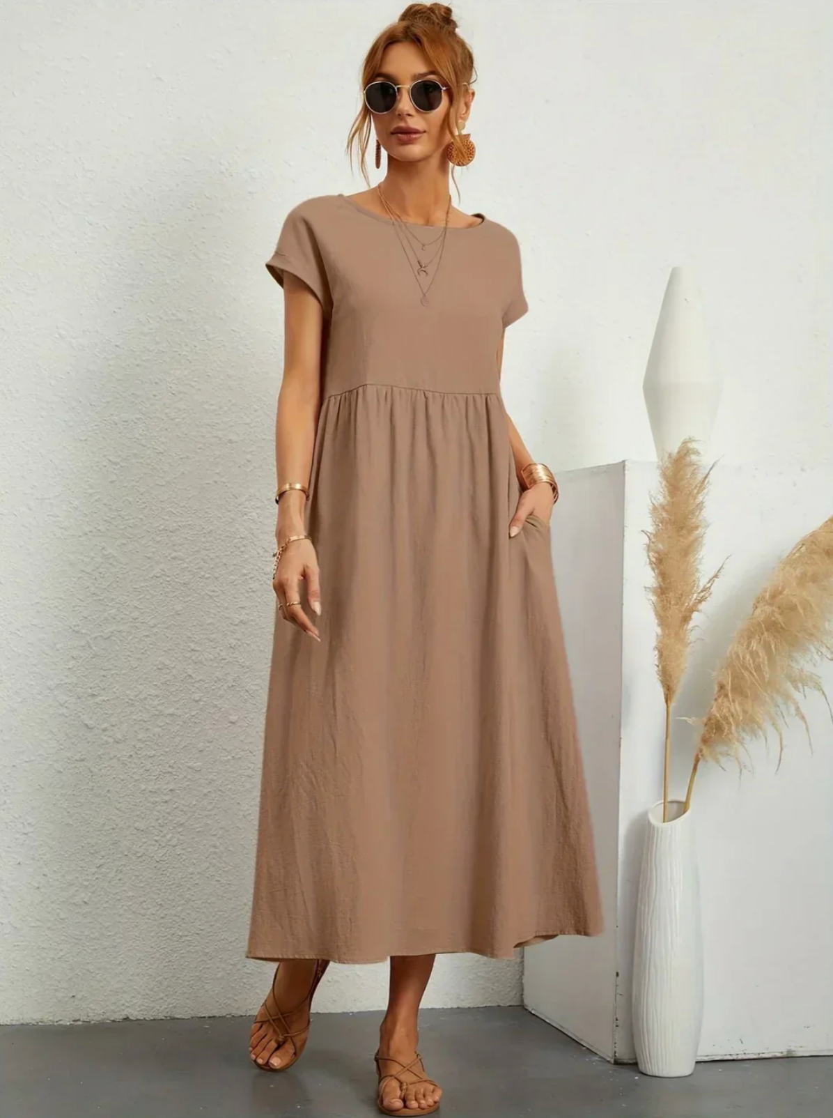 Linélia™ | Robe fluide intemporelle
