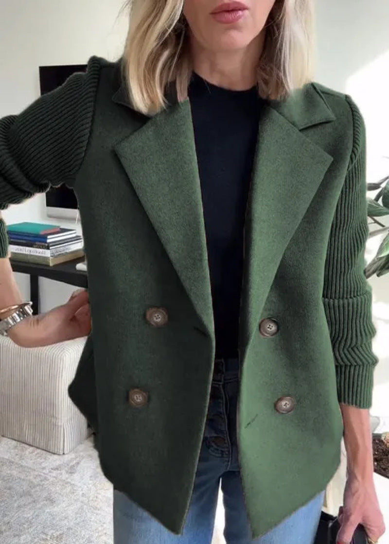 Élyne™ | Blazer à Manches Tricotées