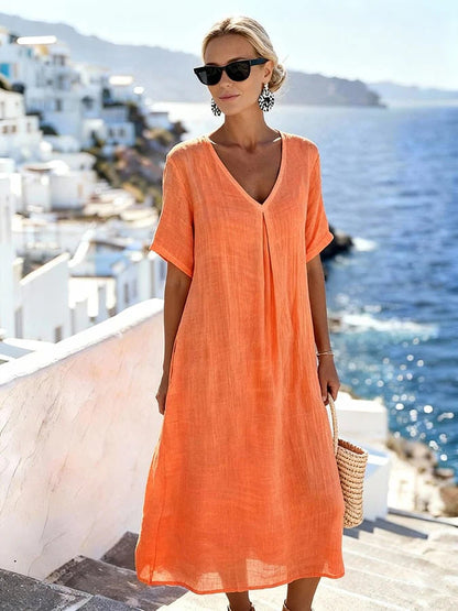 Célestine™ | Robe midi évasée