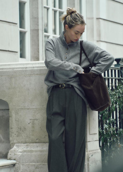 Lisandre™ | Pull à col montant