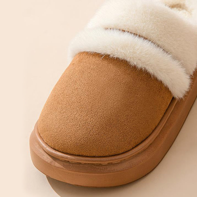 Lucile™ | Pièce Chaussons d'Hiver Fourrés