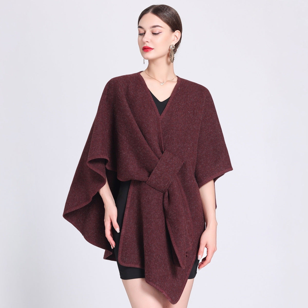 Cyrielle™ | Top Châle Élégance