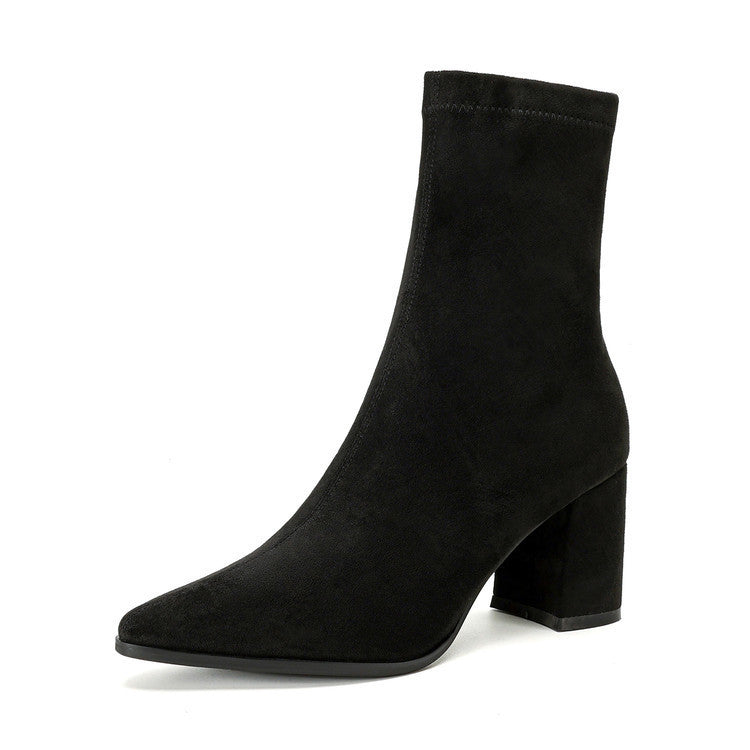 Lumina™ | Bottines Stretch à Talons