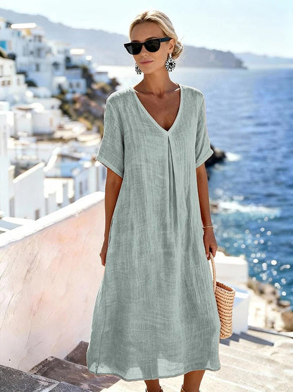 Célestine™ | Robe midi évasée