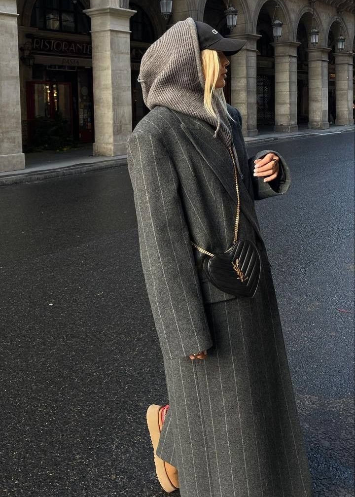 Clavia™ | Manteau Rayures