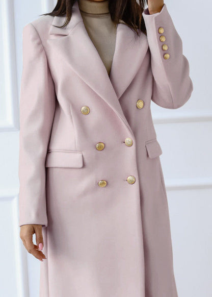Bouclia™ | Veste Longue en Tweed avec Métal