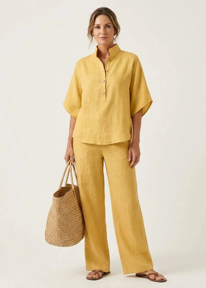 Linoria™ | Ensemble coton chic fluide