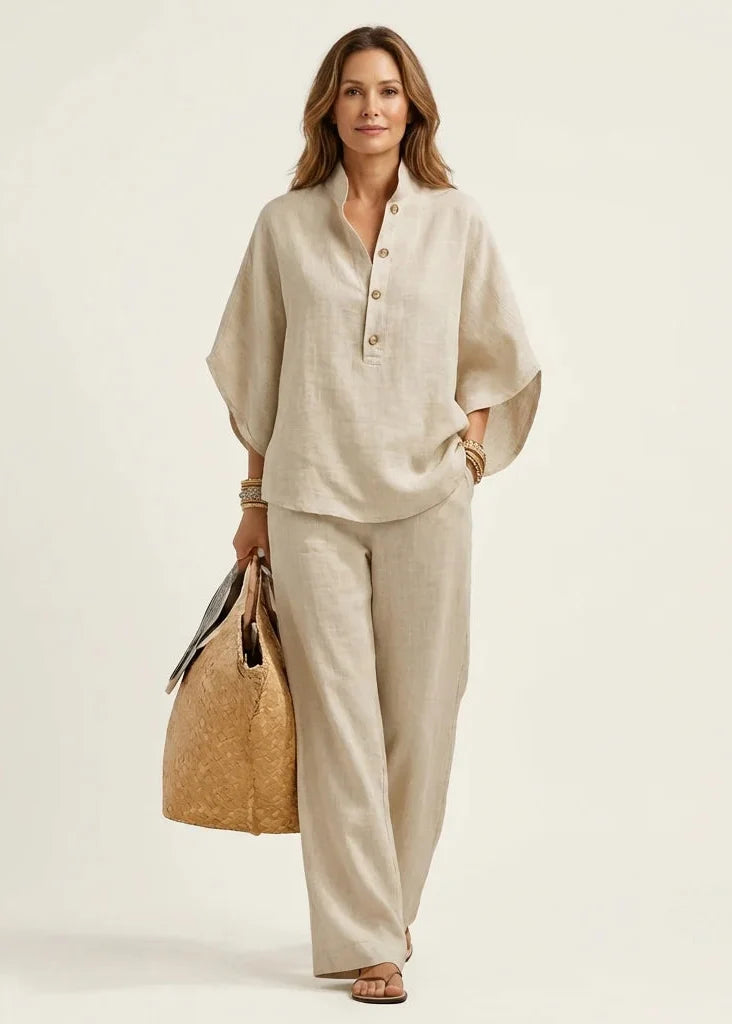 Linoria™ | Ensemble coton chic fluide
