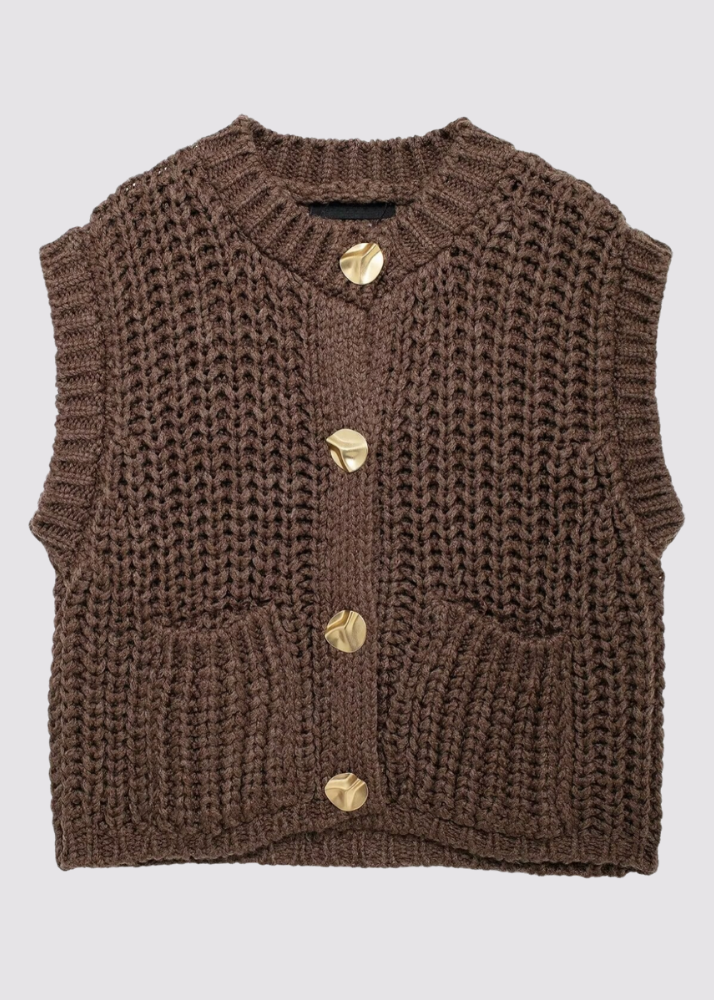 Lauriane™ | Top en Maille Épaisse